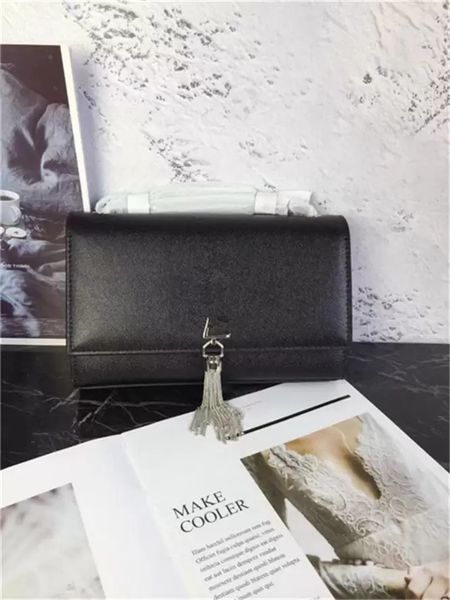 

fashion classic cowhide hardware bags handbag shoulder bag 24cm, Black;red