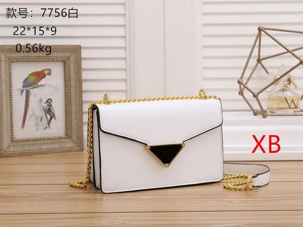 

fashion luxurious bags designer women bag handbag shoulder messenger cross body tote bags purse leather date code solid color chain dhgate
