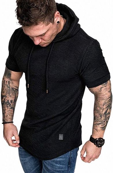 

fashion athletic hoodies sport sweatshirt solid color fleece pullover 24zh#, Black