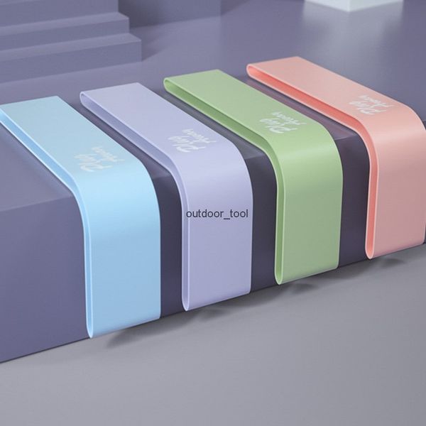 

new training fitness bands exercise yoga resistance rubber elastic bands fitness gum pilates sport workout equipment
