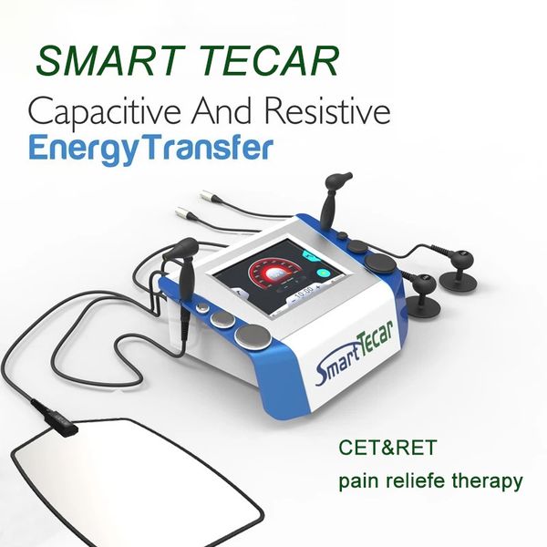 Tragbare Gesundheitsgeräte Smart Tecar Cet Ret Physiotherapie-Diathermiegerät Kapazitives Resistives Physio-Diatermia-Gerät zur Körperschmerzlinderung