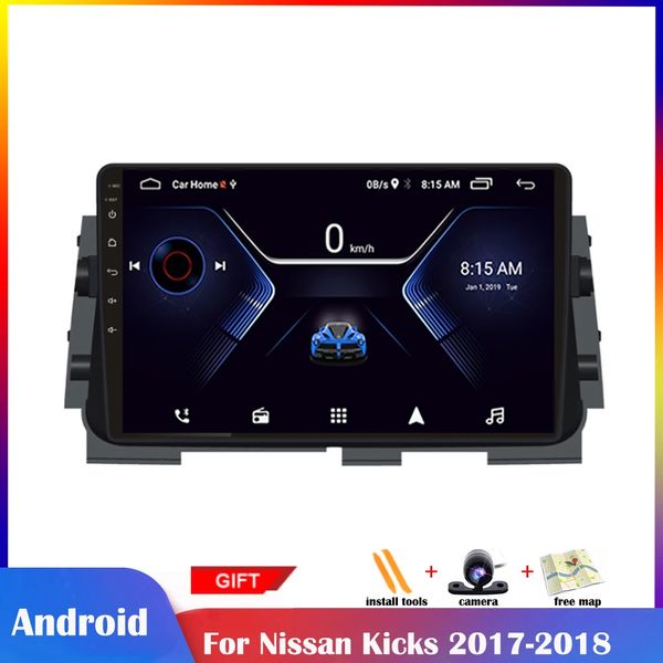 

9 inch android 10 hd touch screen car video gps navigation radio for nissan kicks 2017-2018 stereo multimedia player
