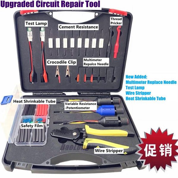 Strumenti di diagnosi ! Set di strumenti per la riparazione di circuiti automobilistici Set di simulatori di segnale del sensore Manutenzione del veicolo