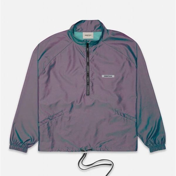 

men's jackets street fashion fog laser reflective colorful nylon assault jacket youth men's and women's t00z, Black;brown