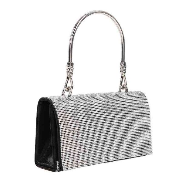

evening bags tote shoulder bag luxury rhinestone handbag women fashion wedding evening crossbody bags wallet 220629