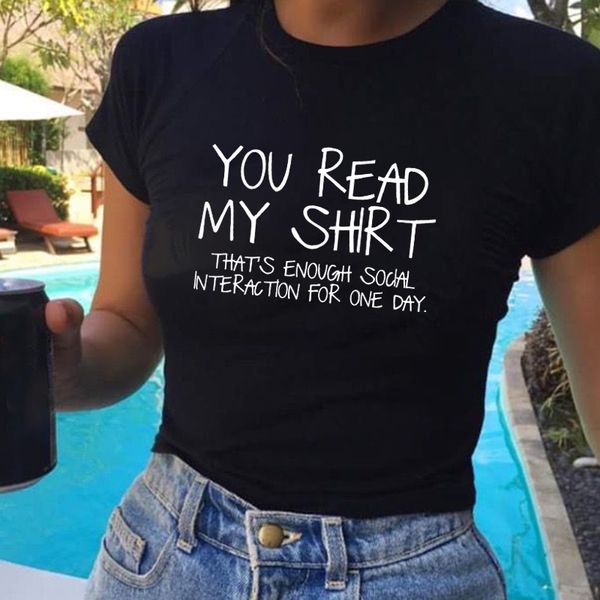 

im not i' selectively there's a difference women funny social distancing t-shirt female aesthetic tumblr tee 220506, White