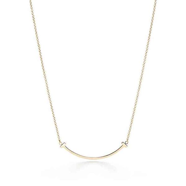 

mnau european and american fashion brand t family classic men's and women's same and gu ailing's same necklace, Black