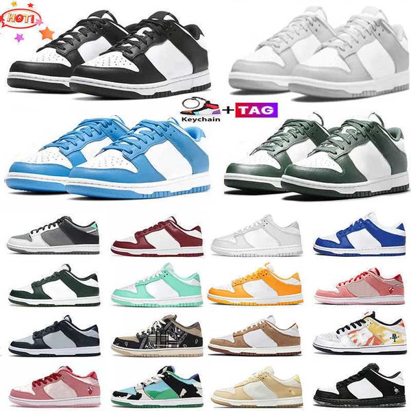 

2022 classic men women running shoes black white panda pigeon university blue red syracuse kentucky court purple grey fog varsity green men
