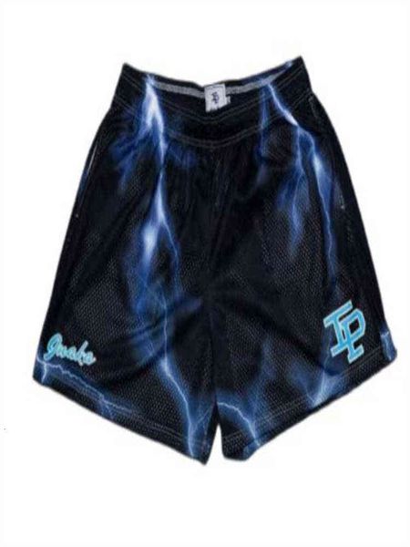 

new fashion brand ip sports co branded fitness basketball quarter shorts muscle men breathable trend, White;black