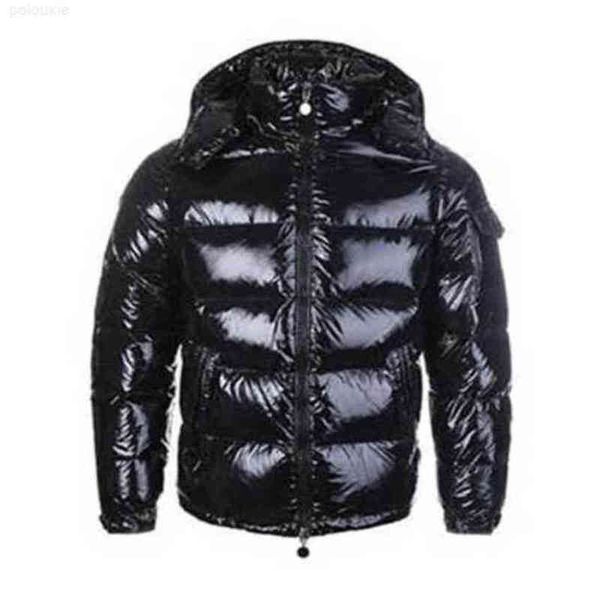 

designer jacket puffer luxury warm mkle mk meng men's warm down jacket 85% padded hooded collar design women's parker s-3xl coat s, Black