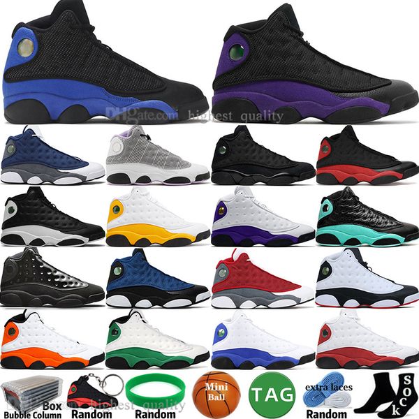 

brave blue red flint bred hyper royal 13 13s mens basketball shoes del sol court purple black cat chicago lucky island green cny men sports