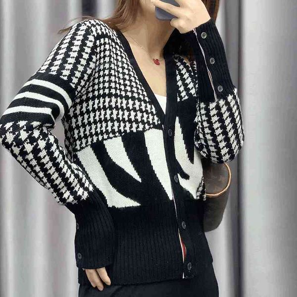 

women's knits & tees animal striped cardigan black hbmg, White