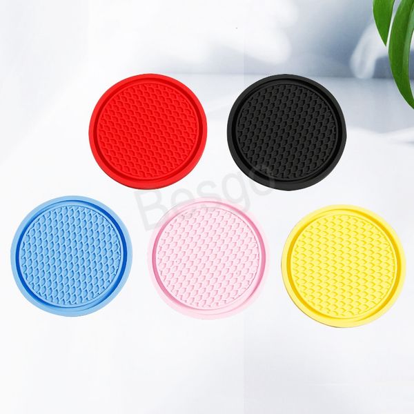 Auto Tasse Matten Milch Kaffeetasse Wasser Tassen Silikon Pads Küche Wärmedämmung Geschirr Topf Schüssel Pad Desktop Dekoration Matte BH6638 WLY