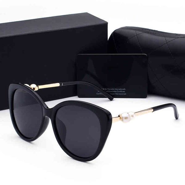 

sunglasses 2022 women's polarized sunglasses anti ultraviolet fashion color film toad glasses 2039, White;black