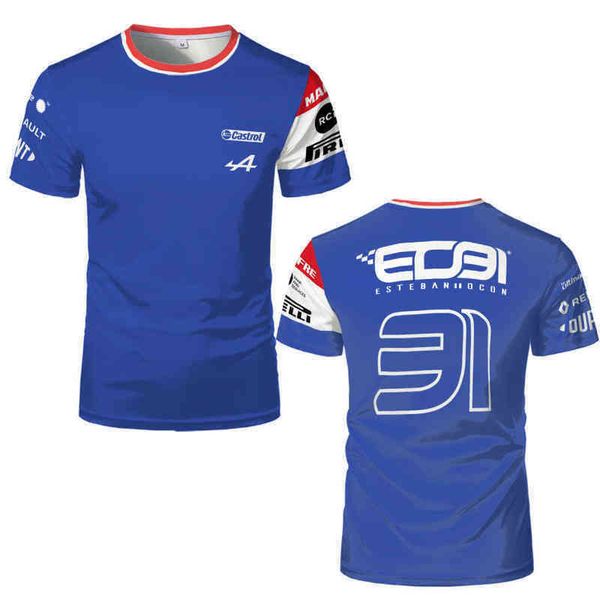 

2022 f1 t shirt 3d print short sleeve oversize o neck formula 1 men women racing fans breathable tees summer classic loose breathable t-shi, White;black