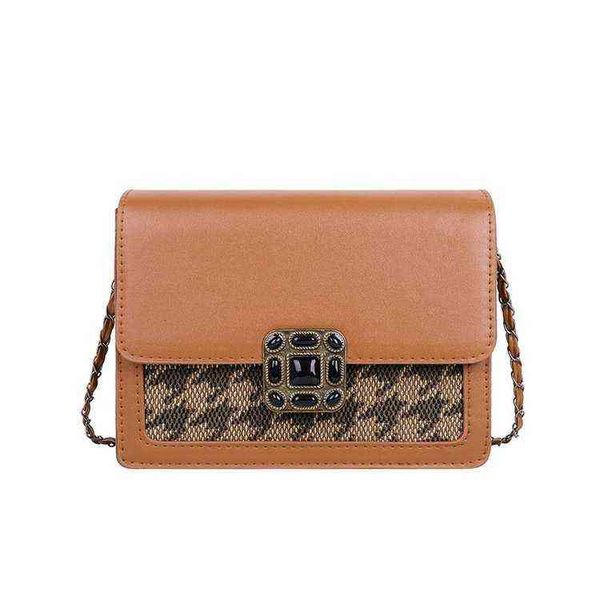 

trunk small bags female crossbody shoulder bag female chain lock handbags texture square women long wallet purse