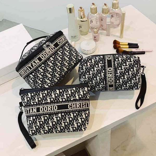 

purses make up bag women's portable net red new super fire multi-functional large capacity washing hand simple purse