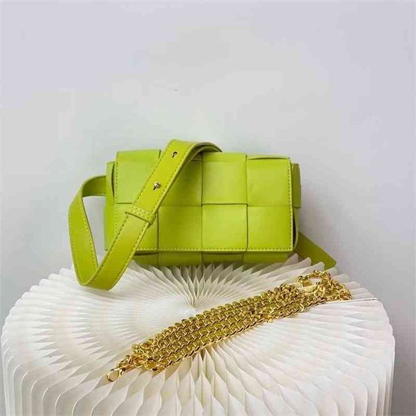 

cassette outdoor sports designer venetas bottegas bagswoven chain leather messenger women's fashion woven