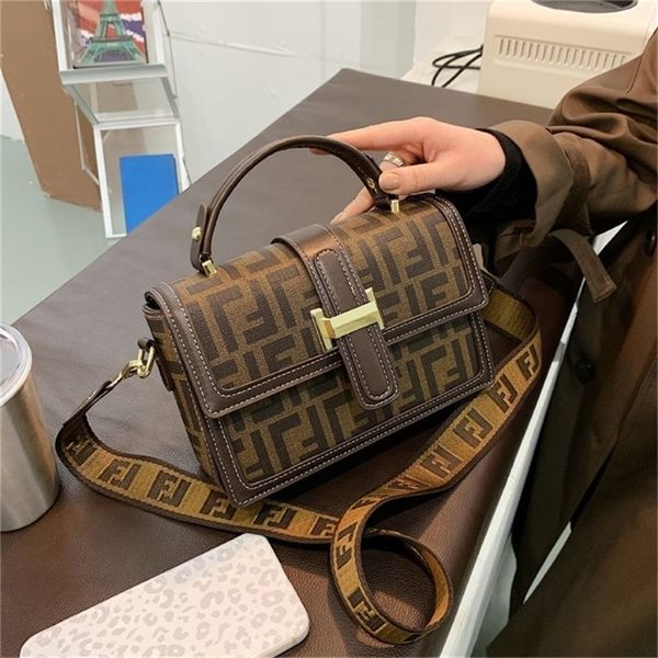 

52% off 2022 new trendy handbags leather texture square versatile fashion