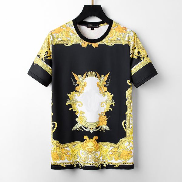 

summer men's and women's designer t-shirt loose slim-fit fashion brand jacket casual shirt letter printing high-end clothing stree, White;black