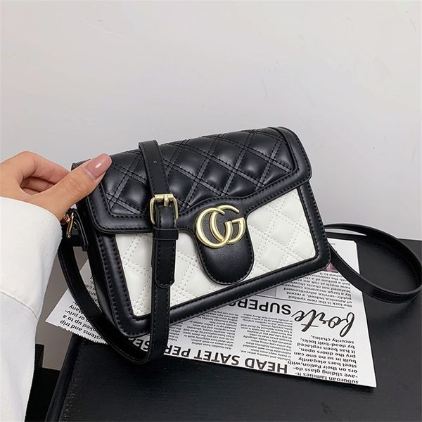 

32% off 2022 new women's bags can be customized and mixed batches sense niche versatile lingge square