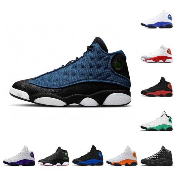 

2022 university blue 13 og basketball shoes jumpman 13s court purple bred black hyper royal gym red flint grey toe he got game brave blue