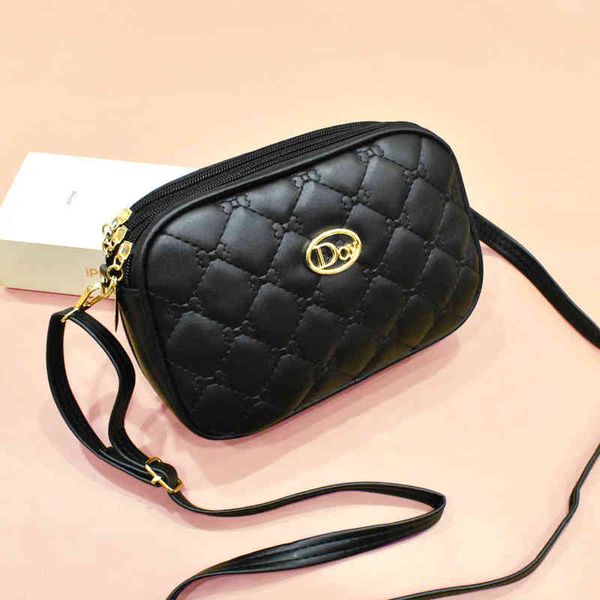 

women's new zipper simple small messenger for women trend female shoulder fashion ladies crossbody bags handbags