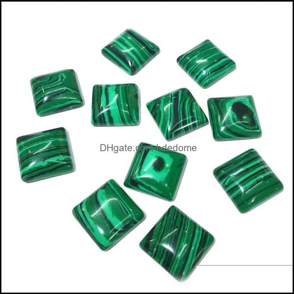 

stone loose beads jewelry 10 pcs trendy square shape pendant section tiger eye black agate for gift fashion jewelr drop delivery dhcno