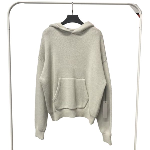 

mens sweaters designer for woman essentail knit pullover hoodies long sleeve casual hip hop oversized ess sweater clothing ess, Black