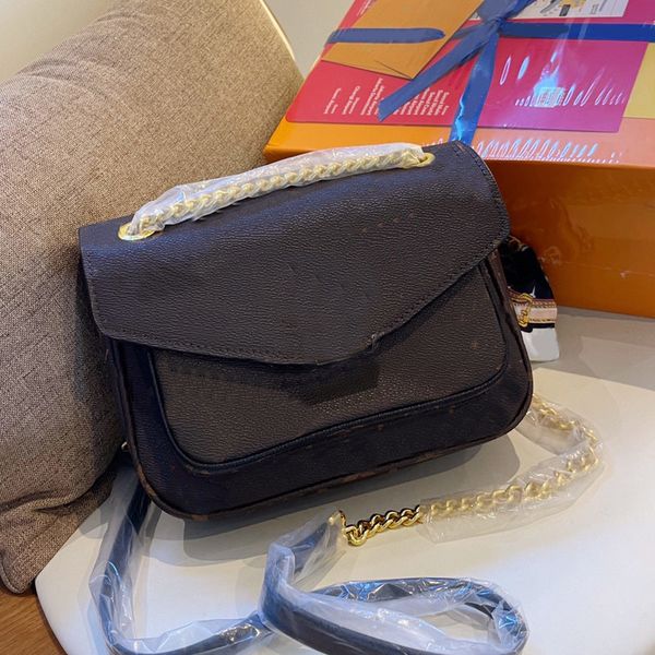 

multi pochette large capacity real leather bag women luxurys designers bags 2022 handbags purses tote 19 handbag flap zhouzhoubao123 yom1