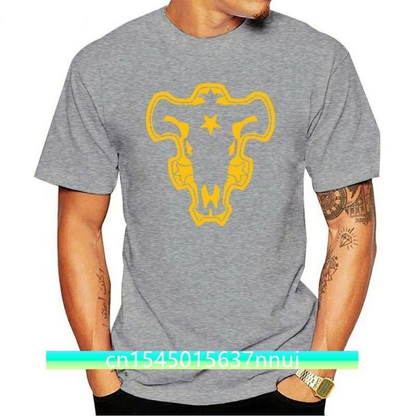 

anime black clover t shirts men shirt cotton mans black bull squad worn tshirt printing men tshirt loose 220702, White;black
