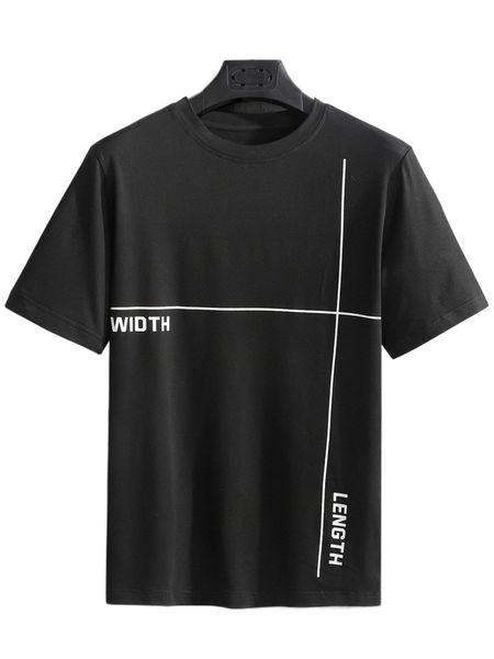 

men letter graphic tee e7ry#, White;black