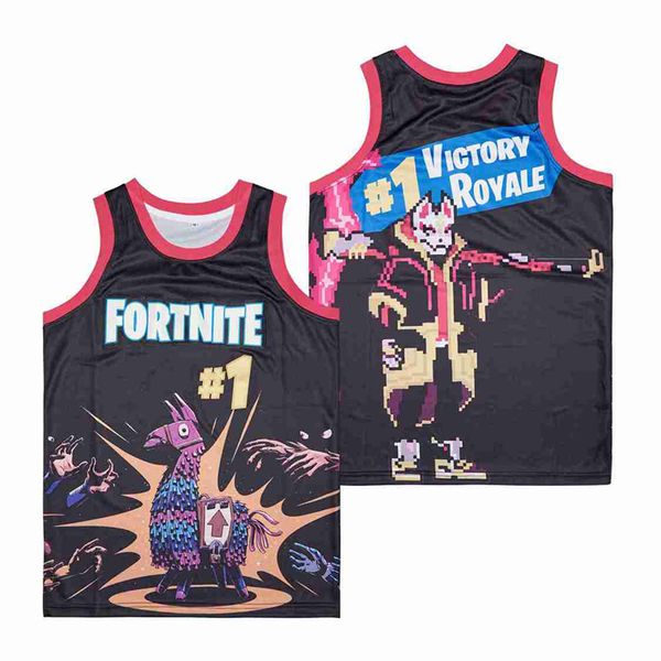 Camisas de basquete de filmes forite jersey mens size s-xxl