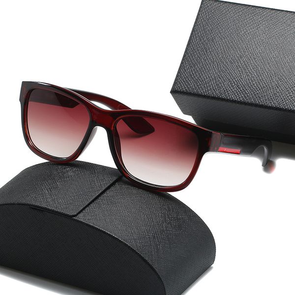 Linea Rossa serisi Güneş Gözlüğü Erkek Unisex Moda Erkek Gözlük Retro Açık Spor balıkçılık Shades Framegoggles Yakın sürüş Gözlükleri kılıflı Satış tedarikçisi