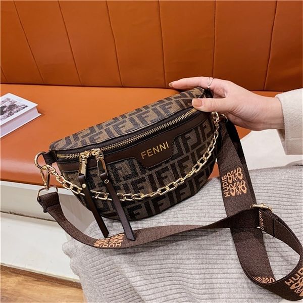 

small female new versatile fashion waist chest single messenger 80% off purse sales