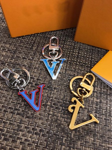 

designer brand keychains fashion women men fashionable handmade keychain alloy stylish buckle famous designers luxury key chain bag ring, Silver