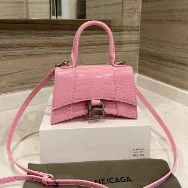 

bag fashion women's bag hourglass hand messenger crocodile pattern hand classic