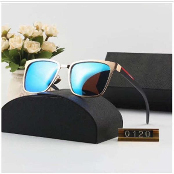 

goggle mirror designer sunglasses luxury sunglasses designer glass for mens adumbral glasses uv400 brand p0120 6 color high qualit288y, White;black