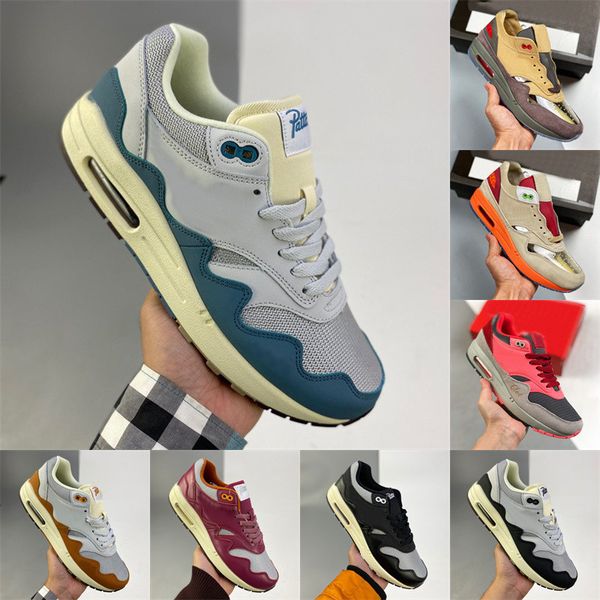 

brand shoes patta x authentic 1 clot kiss of death waves monarch noise aqua cha solar red men women the wave metallic silver pure platinum o
