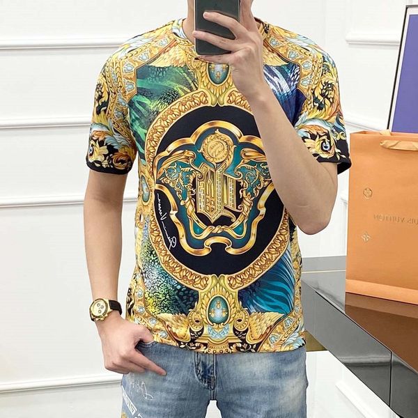 

2022 designer men's t-shirts fashion trends spring and summer t-shirt men and women with the same style couples short sleeves nine styl, White;black