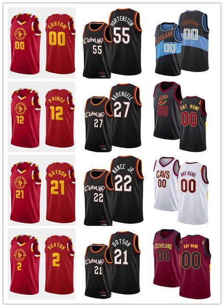 

75th custom men jersey womn youth lebron 23 james dean 32 wade dylan 9 windler rj 5 nembhard jr. cleveland''cavaliers''b, Black;red