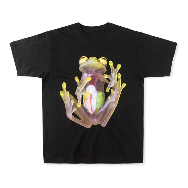 T-Shirt T-Shirt Männer Frauen 3D-Frosch-Druck Hochwertiges Kurzarm-T-Shirt Tops