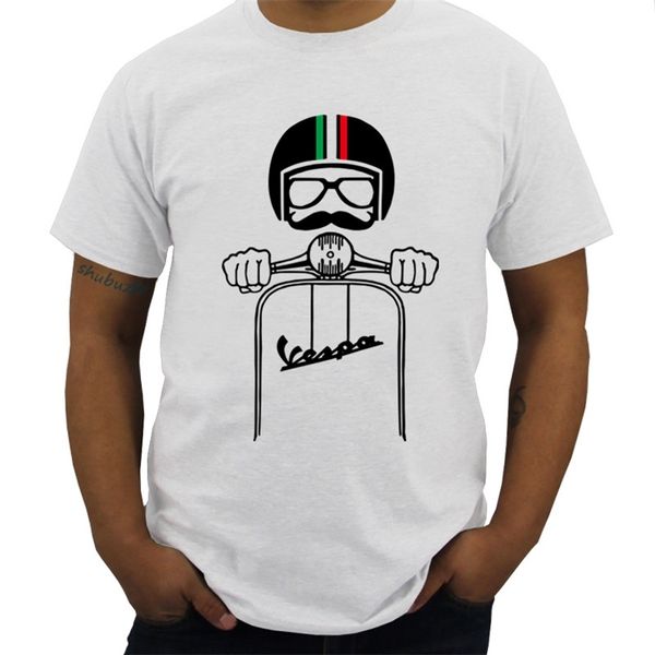 Homens algodão camiseta verão marca tshirt maglietta t-shirt piaggio vintage retro hipster uomo donna moda unisex teeshirt 220618