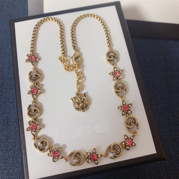 

gjia / gujia 20-year-old new pattern necklace with heavy color device215c, Silver