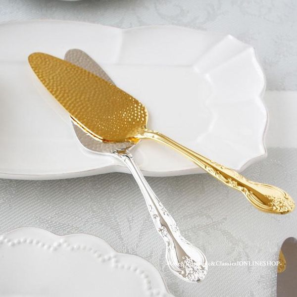 Dinnerware Define RoseromanticCllassical Gadgets Server Classic Cake/Shovel Gold Silver Plated Cutlerydinnerware