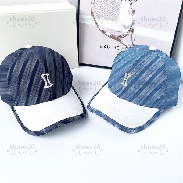 

denim stripes snapbacks men and women designer hipster caps outdoor beach dance hip hop luxury sun hats, Black;white