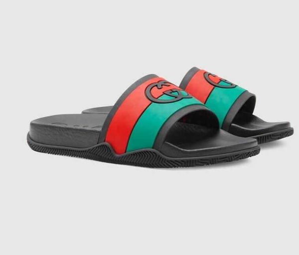 

brand women slippers lady summer high chunky heel slide sandal white black platform slipper yellow red blue pink green shoes 0723