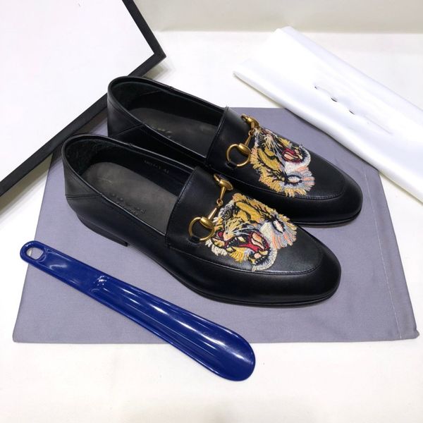 

[ 5a original 1:1 ] 2022 leather mens casual shoes smart business work office lace-up designer luxury dress shoes lightweight men shoe, Black