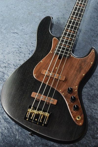 

woodline4 sp21/e blk/oil electric bass