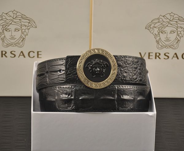

with box 2022 leisure mens belt womens belts inlaid diamond pearl bronze metal buckle width 3.8cm louis vuitton gucci ysl, Black;brown